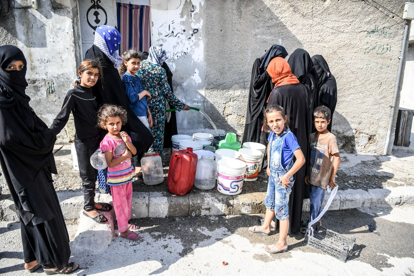 Hürriyet muhabiri Selçuk Şamiloğlu Cerablusta hayatı fotoğrafladı