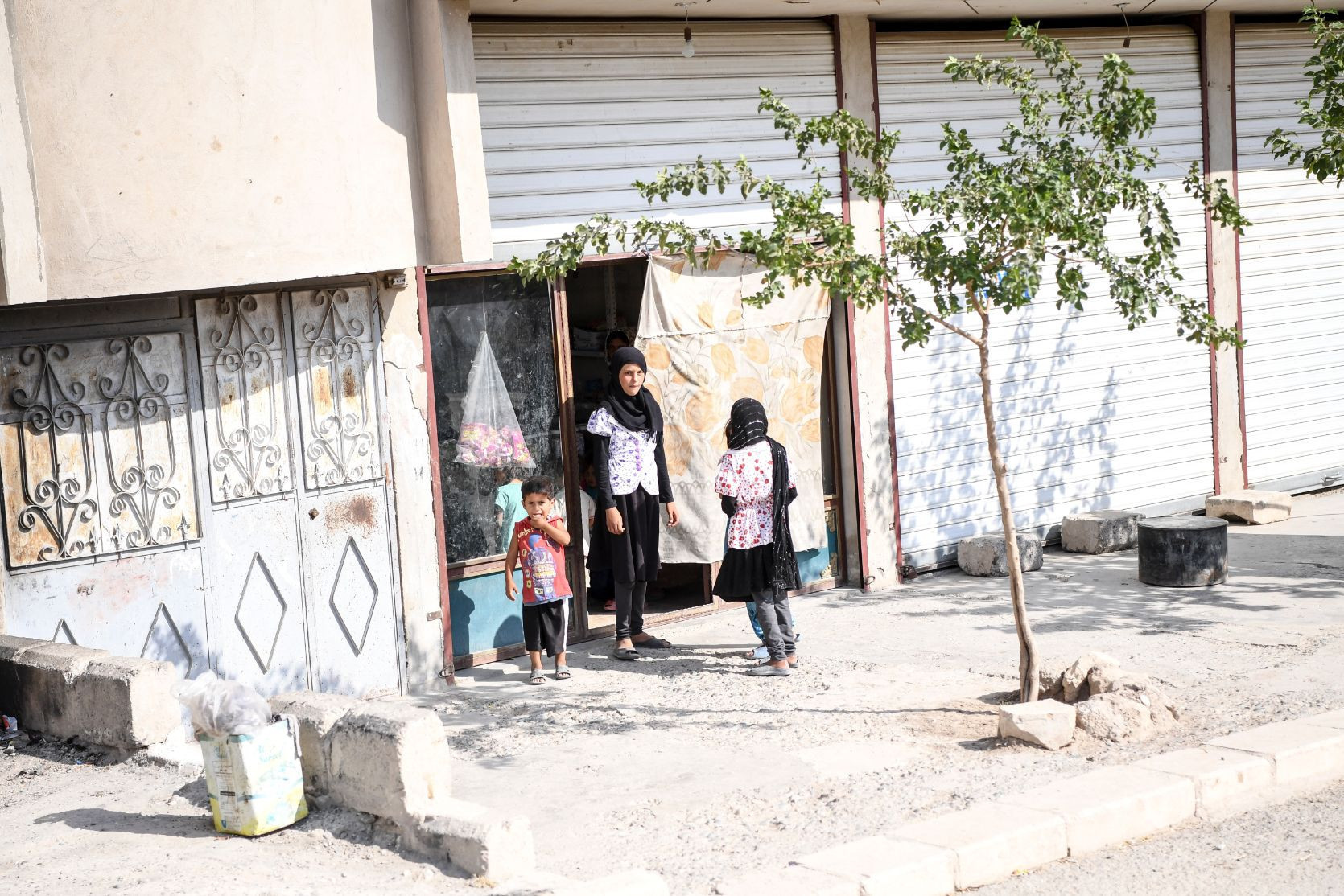 Hürriyet muhabiri Selçuk Şamiloğlu Cerablusta hayatı fotoğrafladı