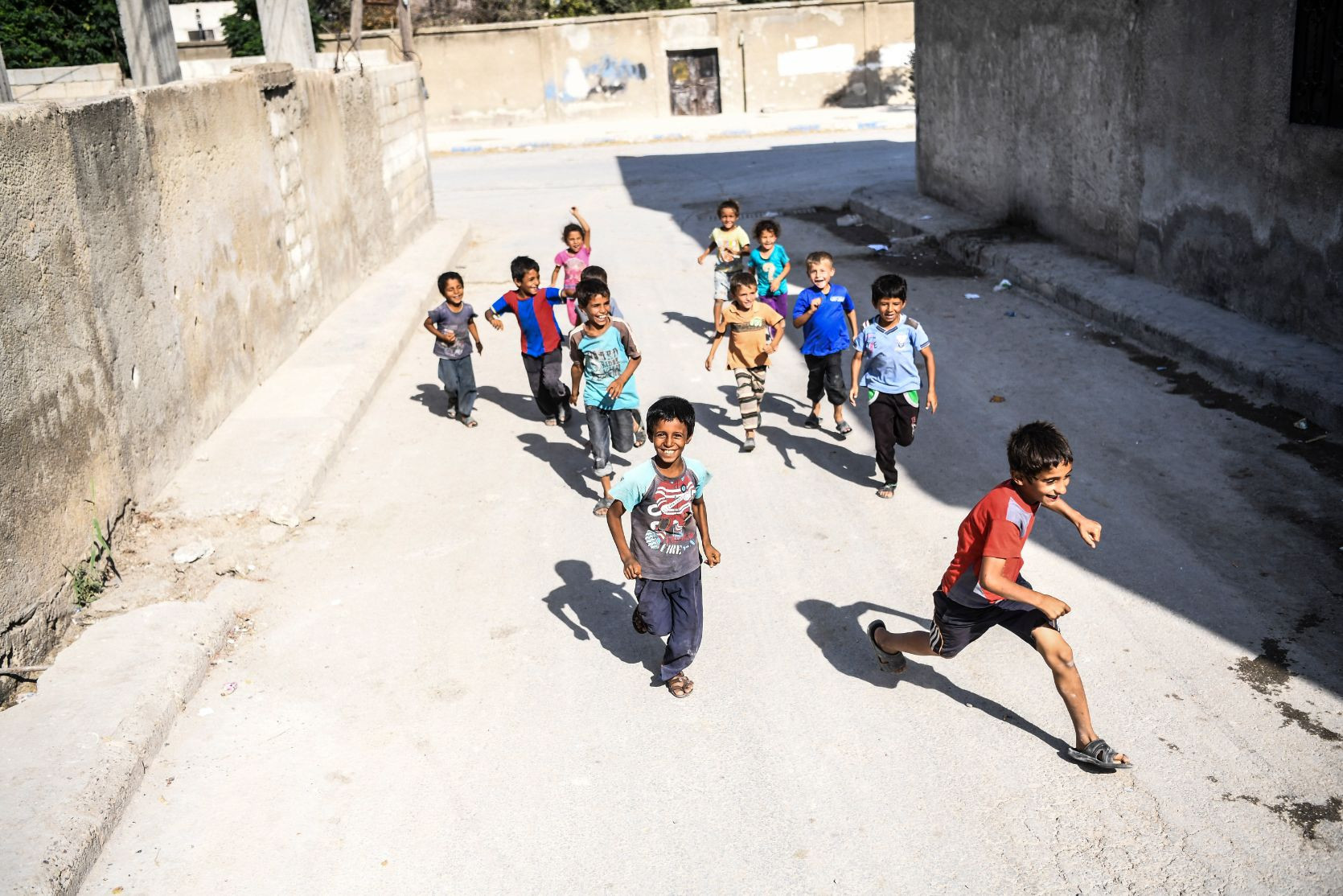 Hürriyet muhabiri Selçuk Şamiloğlu Cerablusta hayatı fotoğrafladı