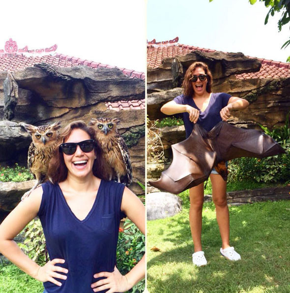 Özge Borak ve Berkay Tahmazın Bali tatili