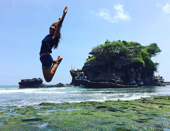 Özge Borak ve Berkay Tahmazın Bali tatili