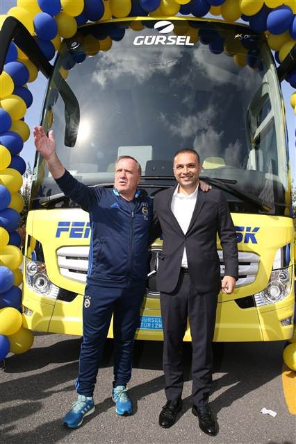 Fenerbahçenin yeni otobüsünde dikkat çeken detay
