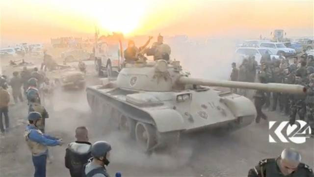 Musul harekatından fotoğraflar