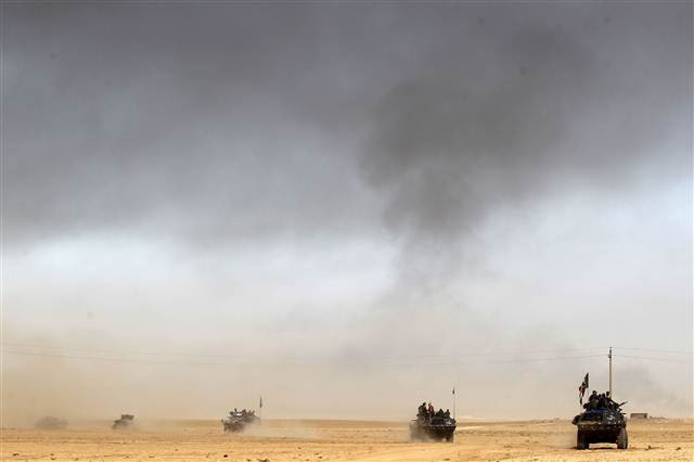 Musul harekatından fotoğraflar