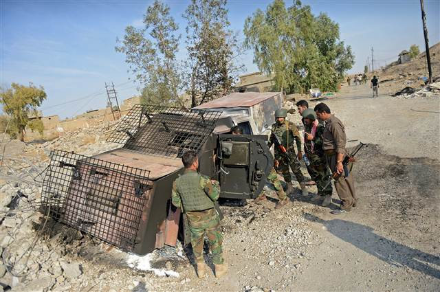 Musul harekatından fotoğraflar