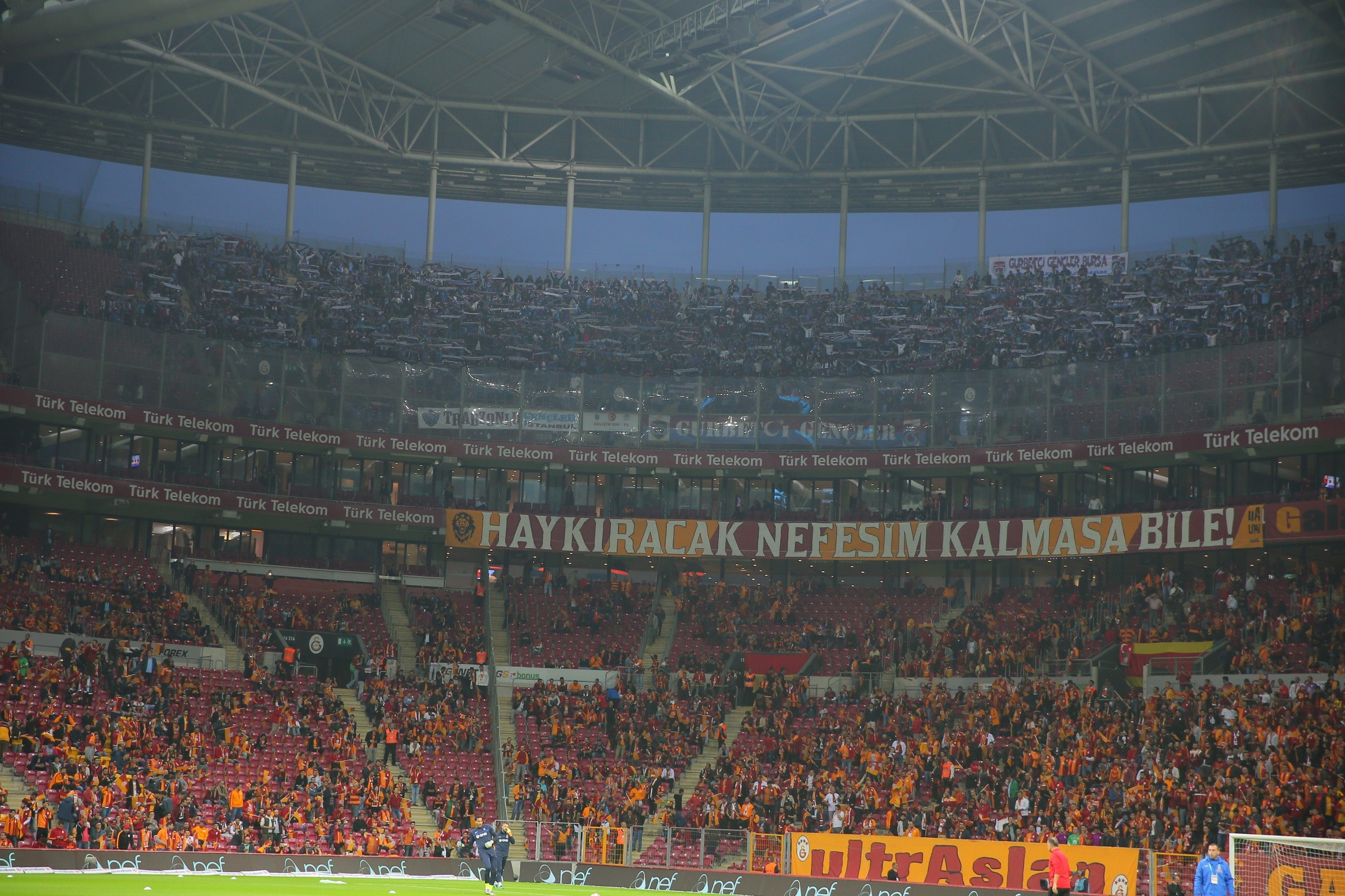 Galatasaray - Trabzonspor maçından kareler
