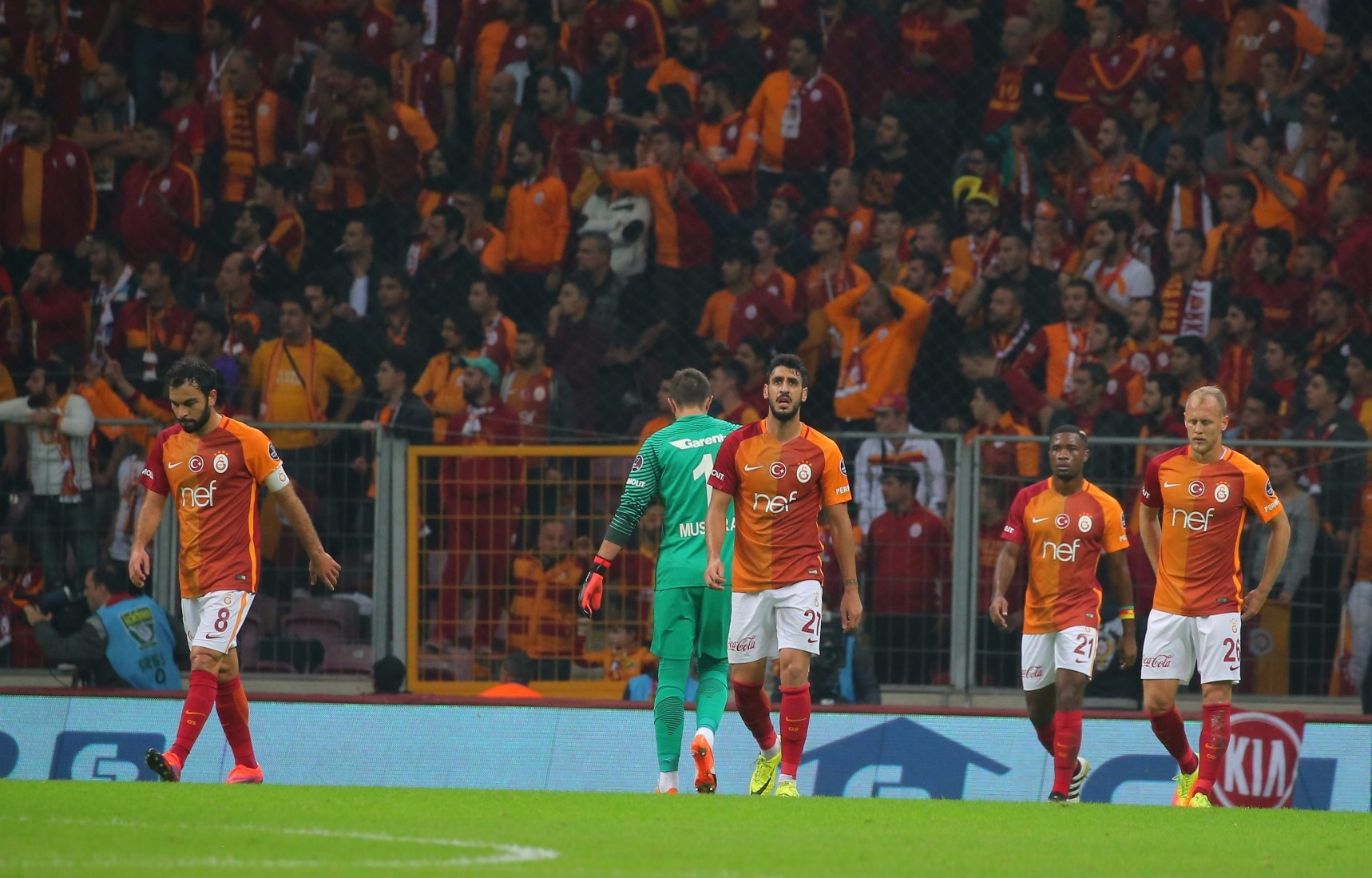 Galatasaray - Trabzonspor maçından kareler