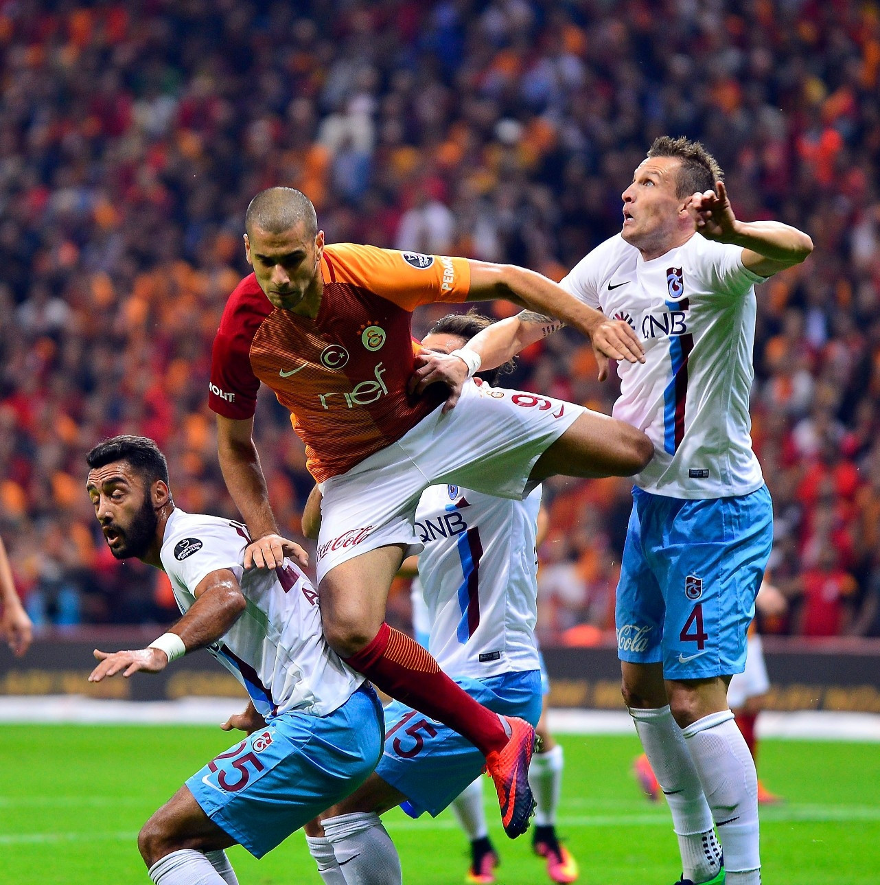 Galatasaray - Trabzonspor maçından kareler