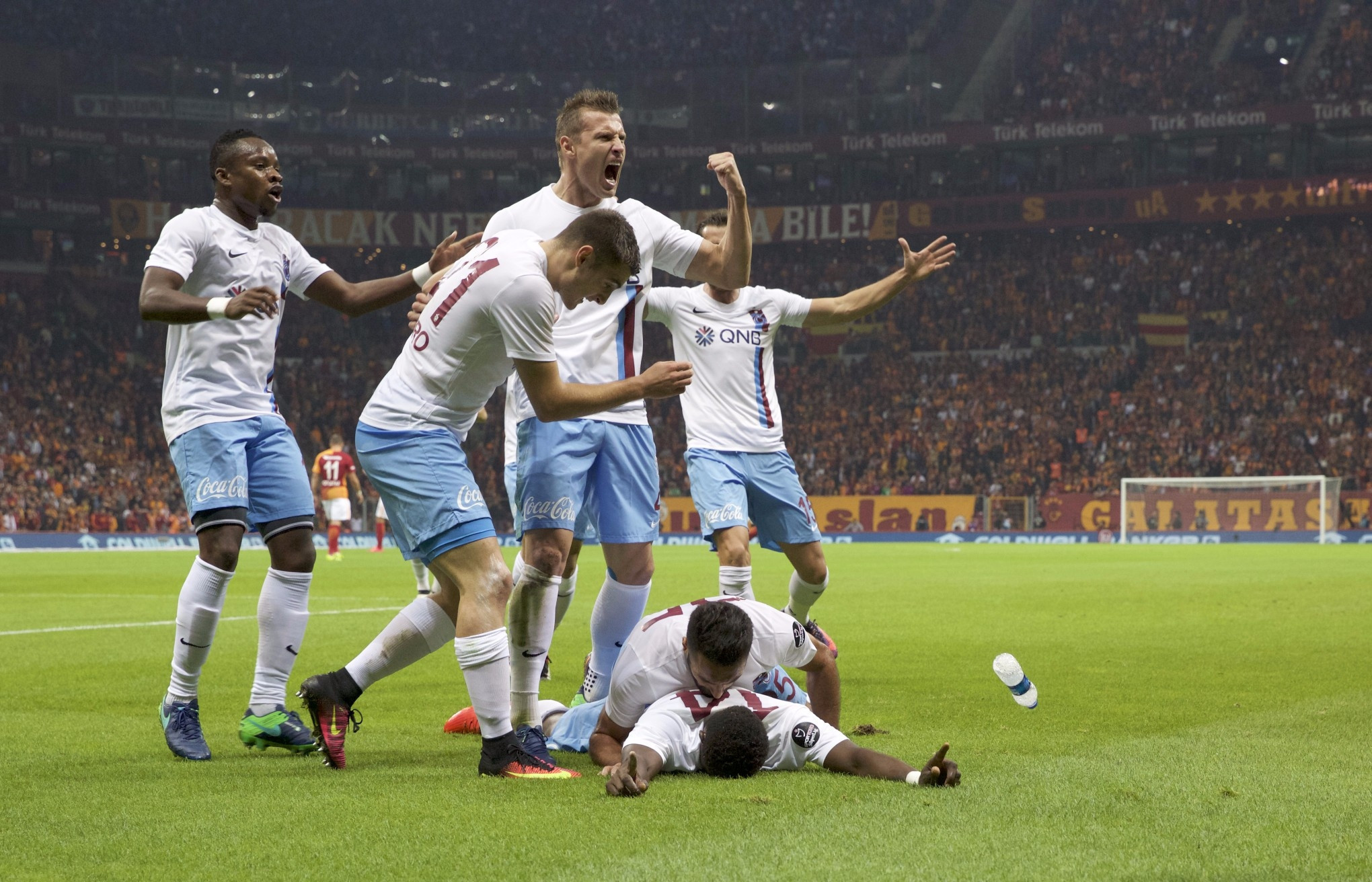 Galatasaray - Trabzonspor maçından kareler