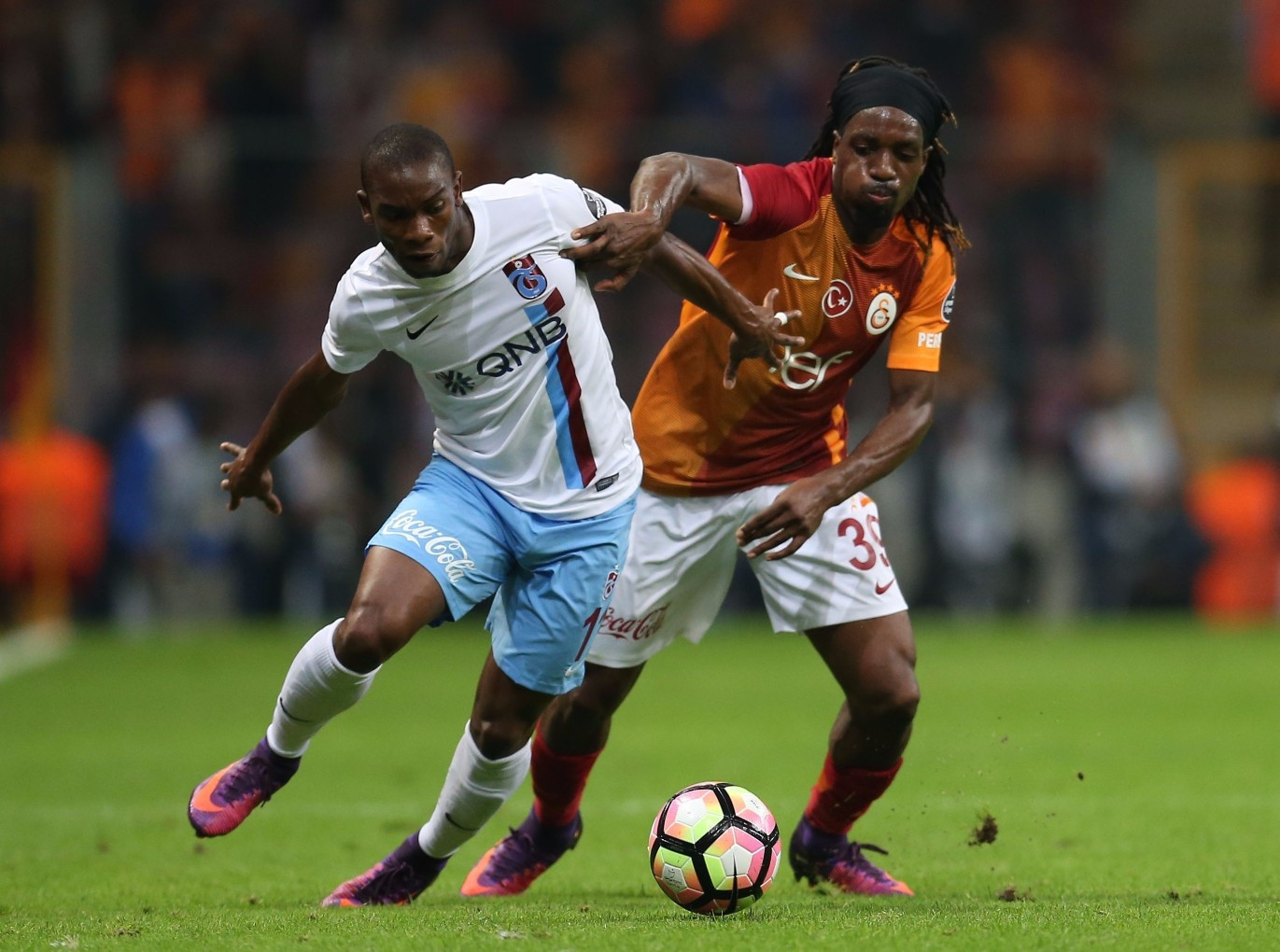 Galatasaray - Trabzonspor maçından kareler