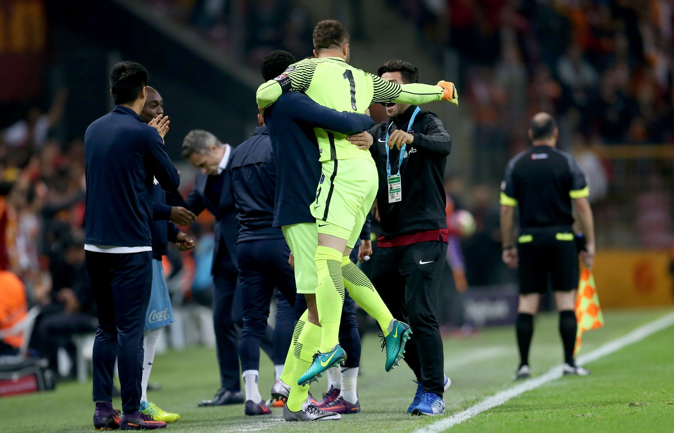 Galatasaray - Trabzonspor maçından kareler