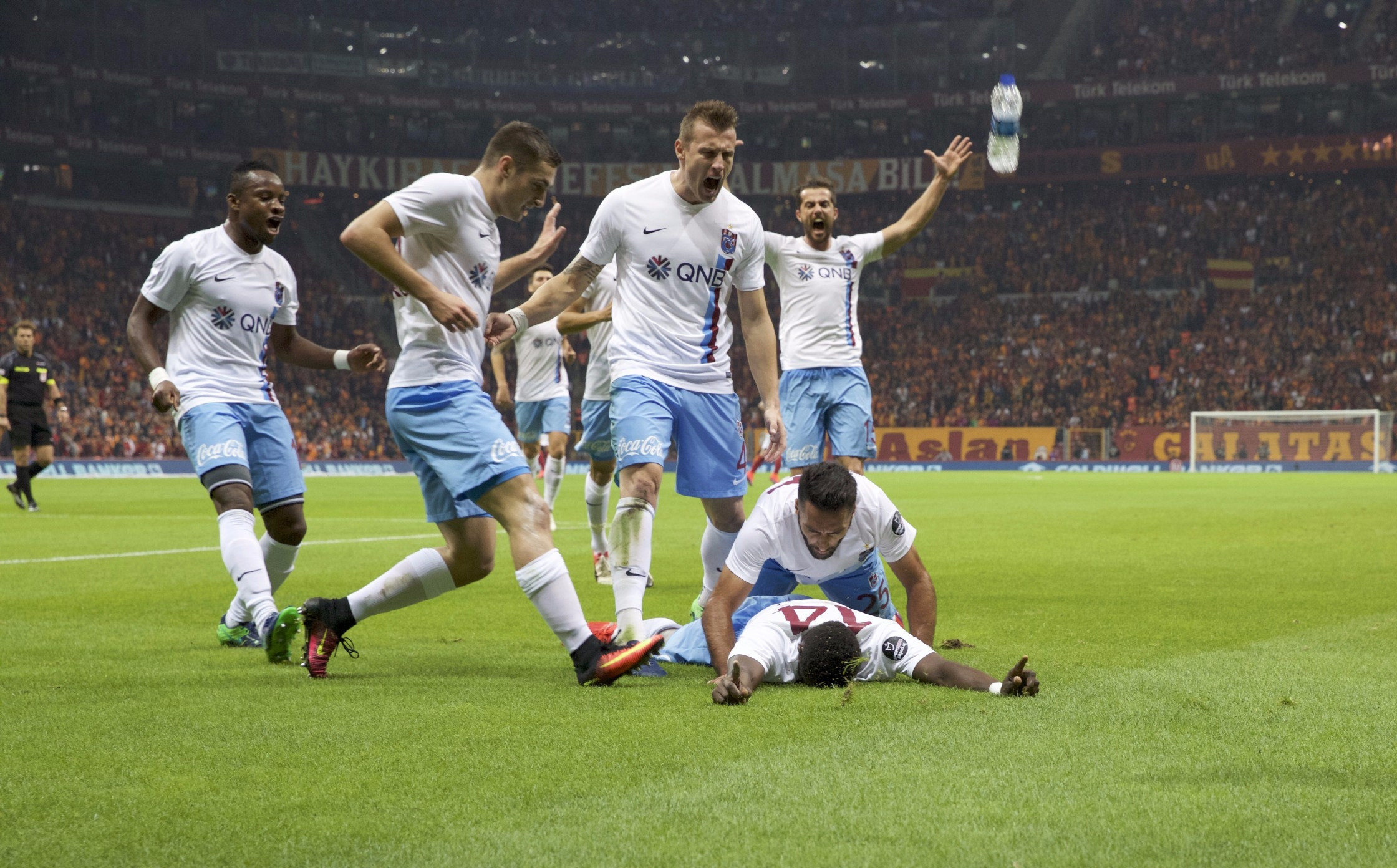 Galatasaray - Trabzonspor maçından kareler