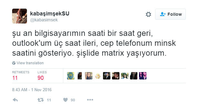 Saat Kaç tweetleri sosyal medyayı salladı