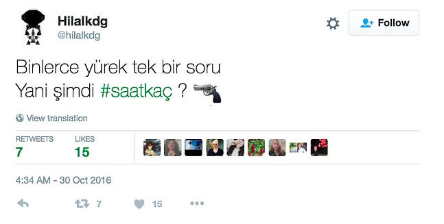 Saat Kaç tweetleri sosyal medyayı salladı