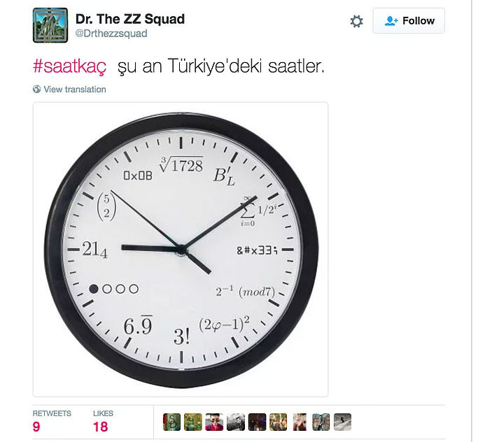 Saat Kaç tweetleri sosyal medyayı salladı