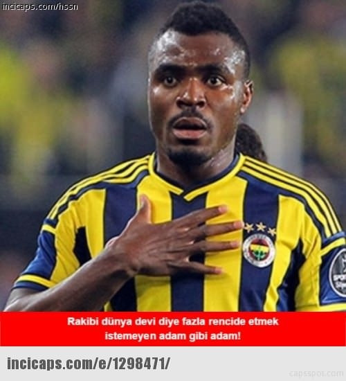 Fenerbahçe-Manchester United maçı capsleri...