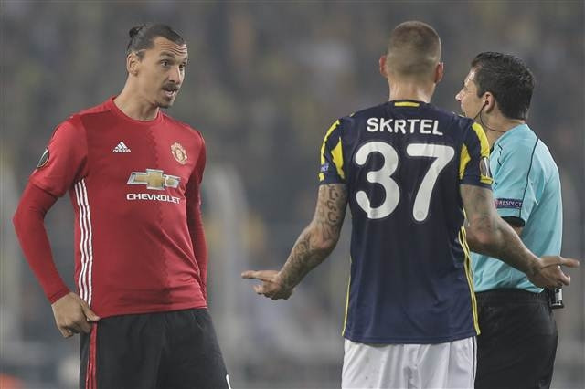 İbrahimovic şimdi yandı