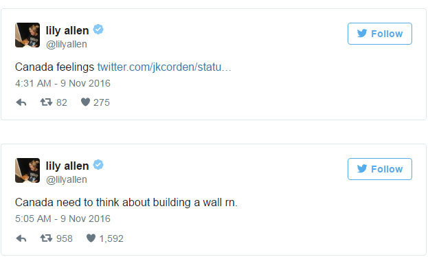 Donald Trump başkan oldu, ünlüler yıkıldı