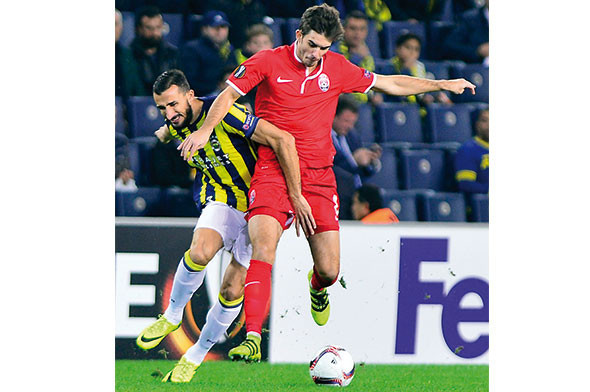 Fenerbahçe - Zorya maçından kareler