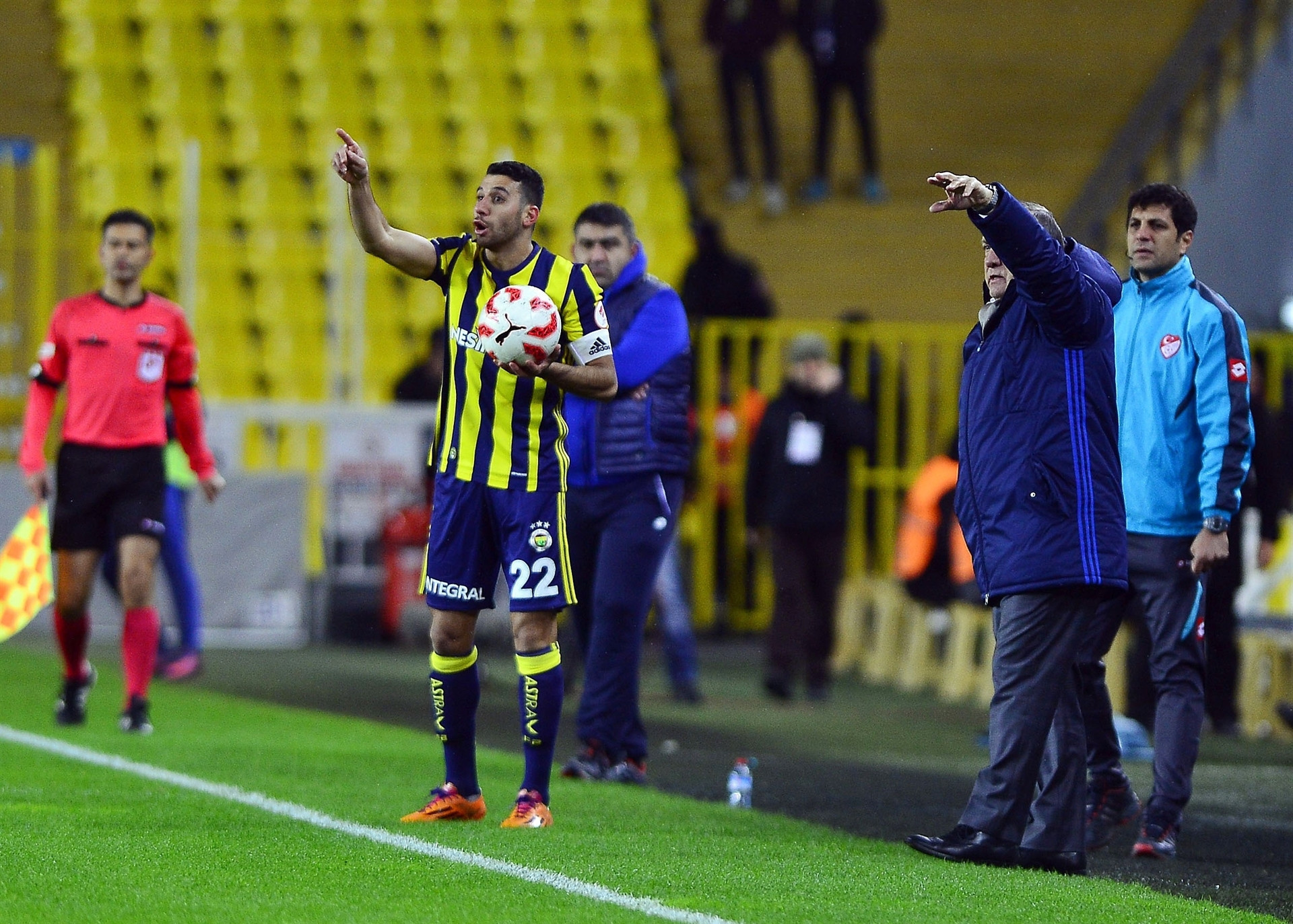 Fenerbahçe-Gençlerbirliği maçının en güzel kareleri