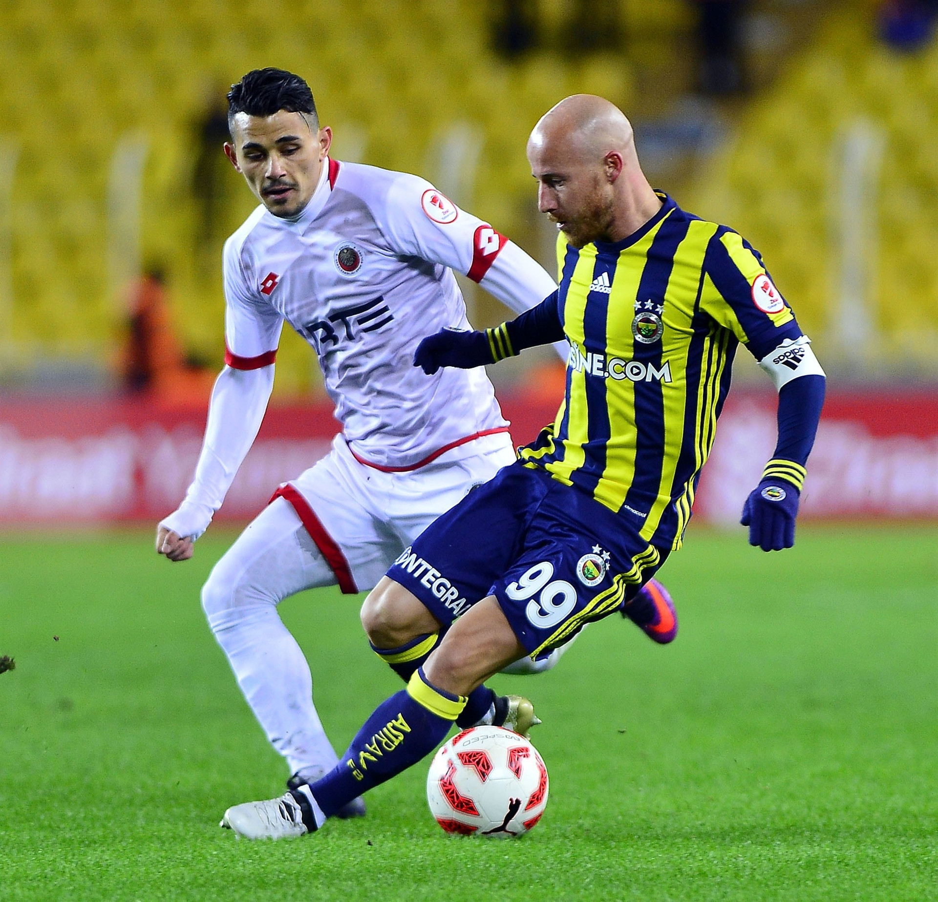 Fenerbahçe-Gençlerbirliği maçının en güzel kareleri