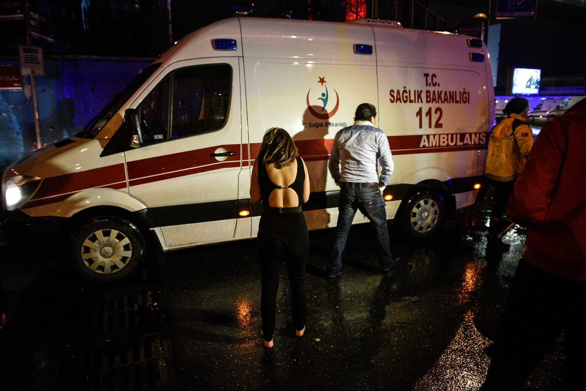 Reinadaki saldırı sonrası fotoğraflar