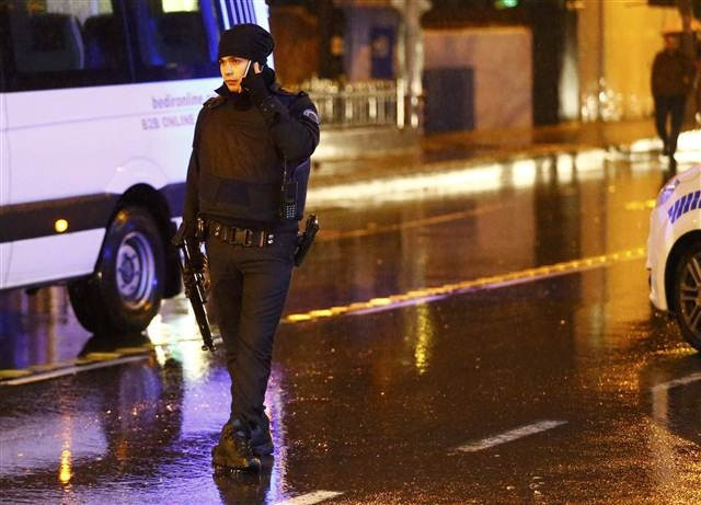 Reinadaki saldırı sonrası fotoğraflar