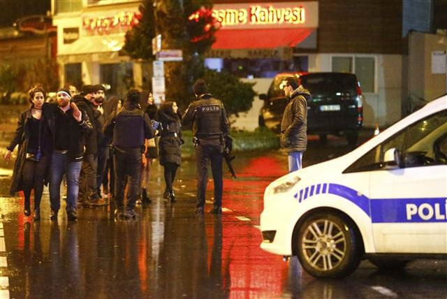 Reinadaki saldırı sonrası fotoğraflar