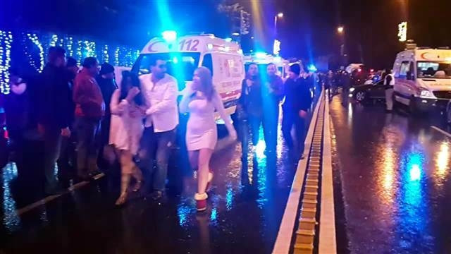 Reinadaki saldırı sonrası fotoğraflar