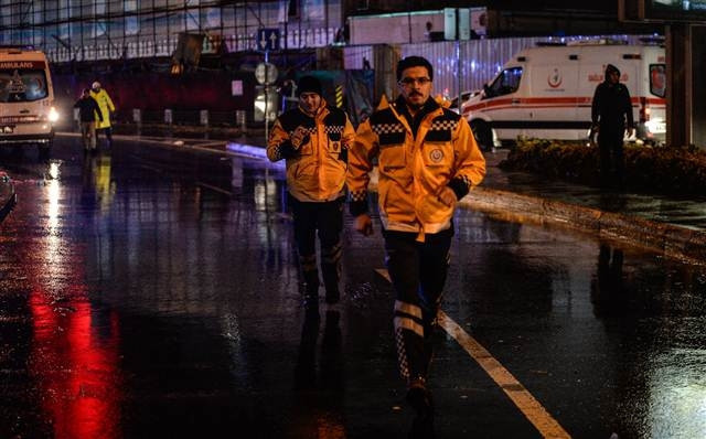 Reinadaki saldırı sonrası fotoğraflar