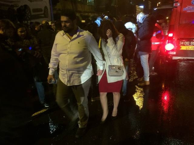 Reinadaki saldırı sonrası fotoğraflar