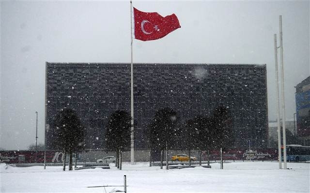 İstanbuldan kar manzaraları...