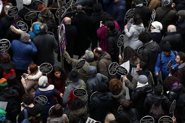 Hrant Dink için toplandılar