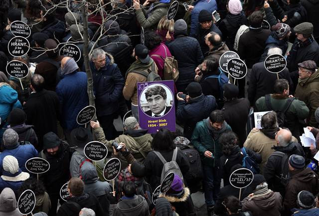 Hrant Dink için toplandılar