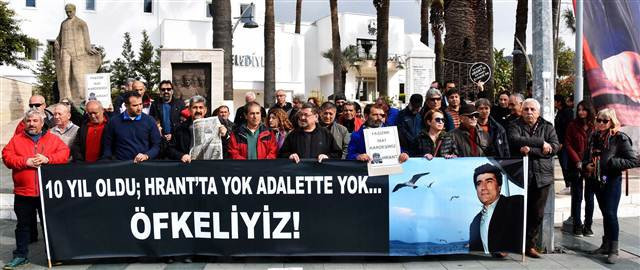 Hrant Dink için toplandılar