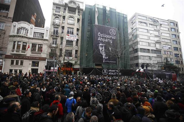 Hrant Dink için toplandılar