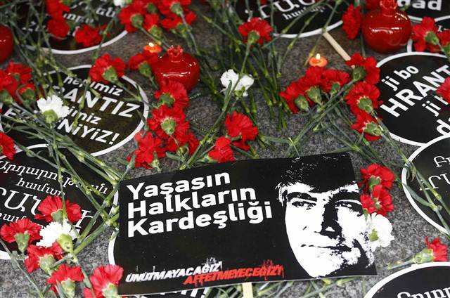 Hrant Dink için toplandılar