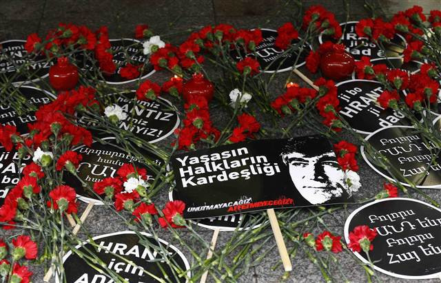 Hrant Dink için toplandılar