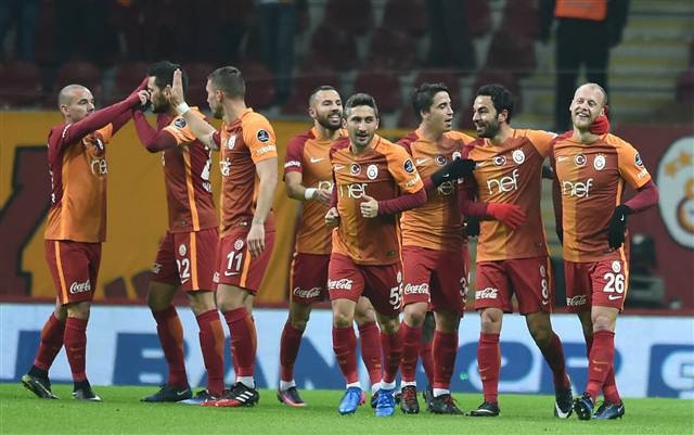 Galatasaray-Akhisar Belediyespor maçından fotoğraflar