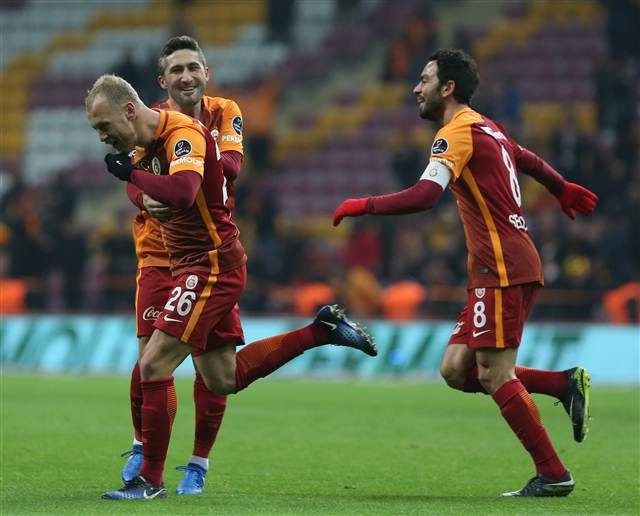 Galatasaray-Akhisar Belediyespor maçından fotoğraflar