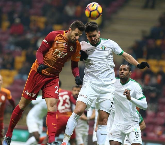 Galatasaray-Akhisar Belediyespor maçından fotoğraflar