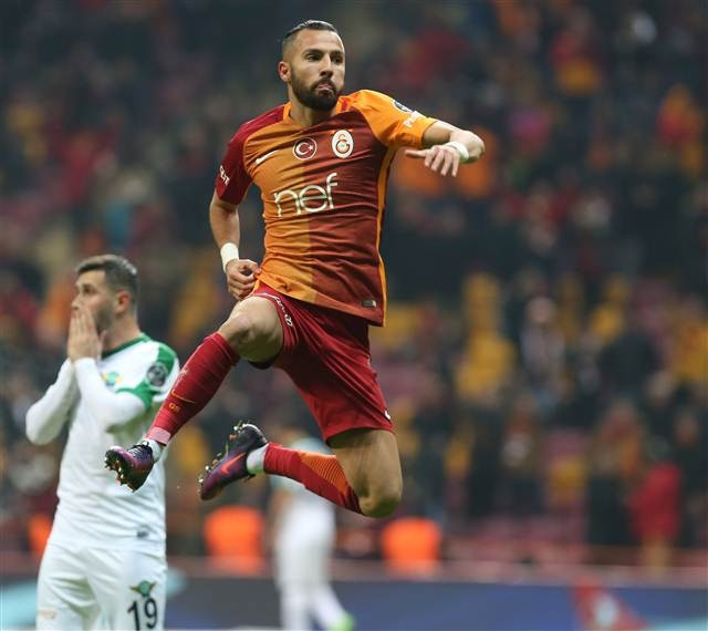 Galatasaray-Akhisar Belediyespor maçından fotoğraflar