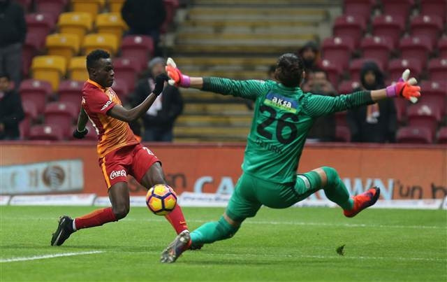 Galatasaray-Akhisar Belediyespor maçından fotoğraflar