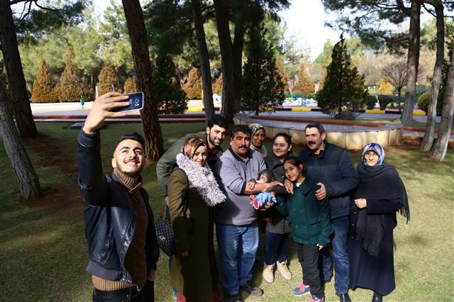 Şempanze Can, Gazianteplilerin ilgi odağı oldu