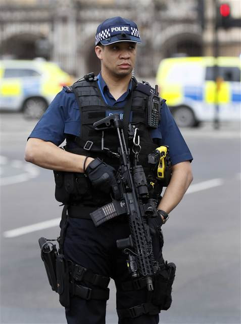 Saldırı sonrası Londradan ilk görüntüler