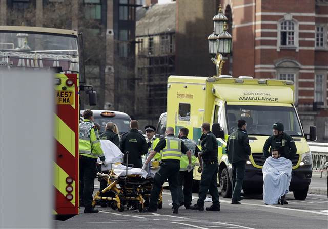 Saldırı sonrası Londradan ilk görüntüler