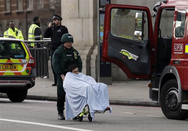 Saldırı sonrası Londradan ilk görüntüler