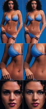 Photoshoptan önce ve sonra... Şaşırtan görüntüler