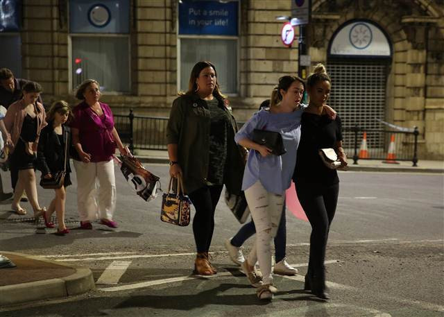 İngilteredeki saldırıdan ilk fotoğraflar