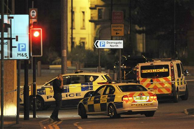 İngilteredeki saldırıdan ilk fotoğraflar